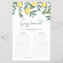 Viktigaste Squeeze Hur gammalt var Bride and Groom Flygblad