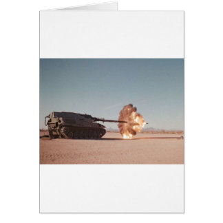 Viktigaste Tank i strid Hälsningskort