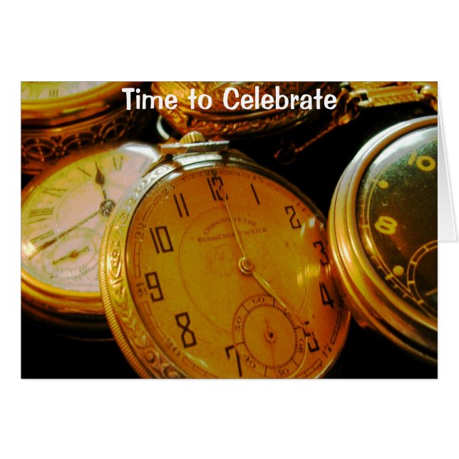 Viktigningstidkort Hälsningskort (Framsidan Horizontal)