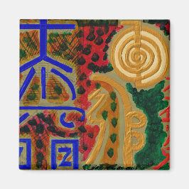 Viktigsymboler för Reiki Magnet
