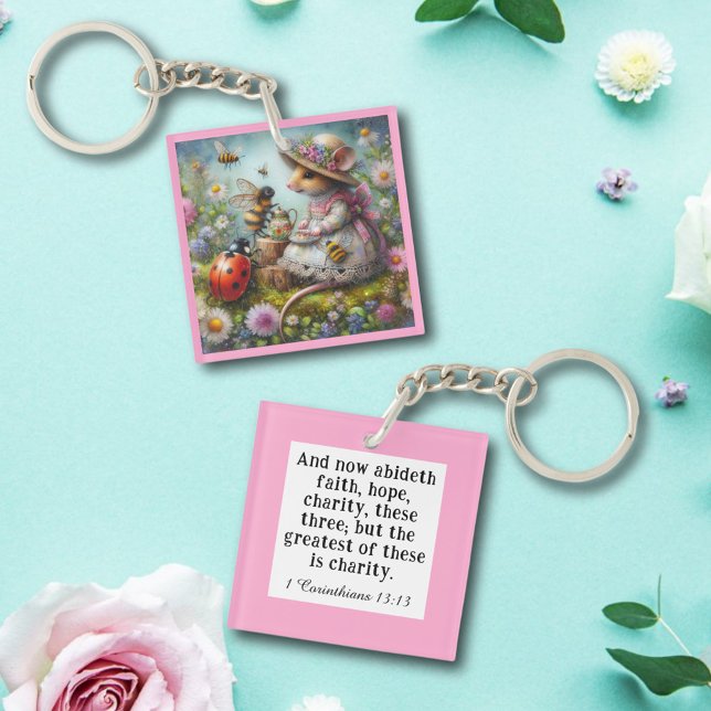 Viktigt 1 Corinthians 13:13 Skripturcute-mus (Skapare uppladdad)