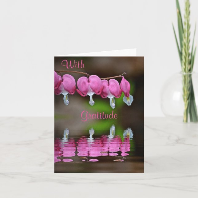 Viktigt att tänka på - tack - kort (Framsida)