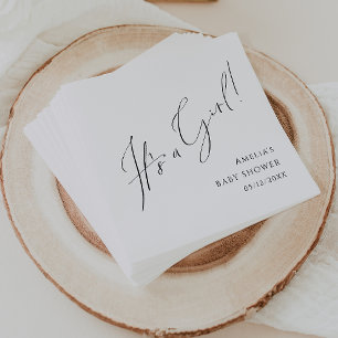 Viktigt enkel Neutralt Det är en babyskugga. Pappersservett