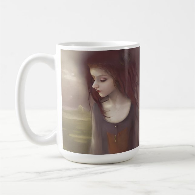 Viktigt Fantasy Little Fairy Kaffemugg (Vänster)