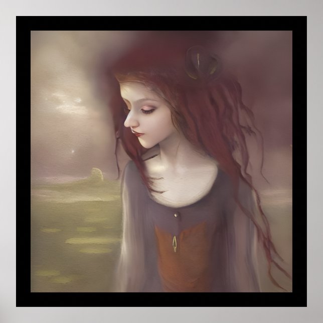 Viktigt Fantasy Little Fairy Poster (Framsidan)