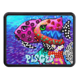 Viktigt fisktrio Pisces Nautical Personlig Dragkroksskydd