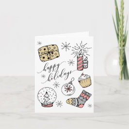 Viktigt Glad helg-mappat kort