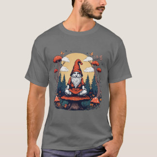 Viktigt Gnome Meditation T Shirt