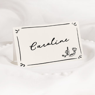 Viktigt Hand plockade-monteringskort Tack Kort