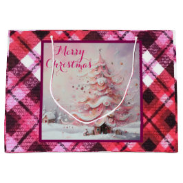 Viktigt imponerande Rosa i Julgran