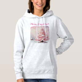 Viktigt imponerande Rosa i Julgran T Shirt