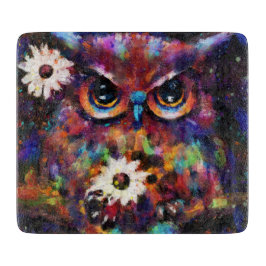 Viktigt intressionistiskt målande av Blommigt Uggl