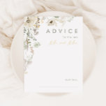 Viktigt jokertecken för Meadow Bröllop Rådkort<br><div class="desc">Det här Whimsical Wildbloms Meadow bröllop-kortet är perfekt för din enkla, elegant boho bröllop. Den moderna ortodoxa grey som åtföljs av de minimalistiska vildblommorna med vattenfärg kommer att bidra till att ge liv åt din vision! Den här utformningen av blommor från söt guld, vidrör av grönt och lila från bohemer...</div>