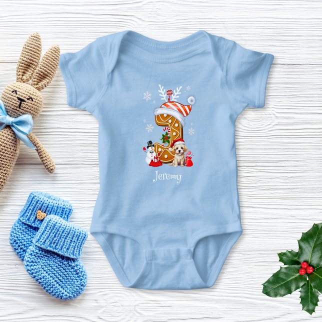 Viktigt Jul Gingerbröd Brev J Boy T Shirt (Skapare uppladdad)