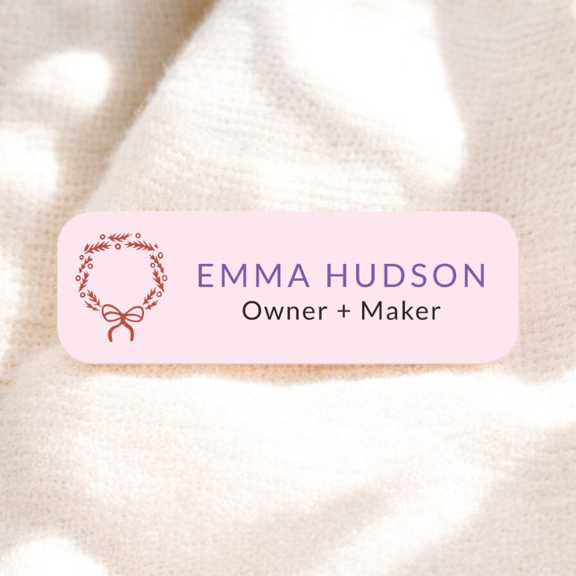 Viktigt julandetag för makare namnbricka (Skapare uppladdad)