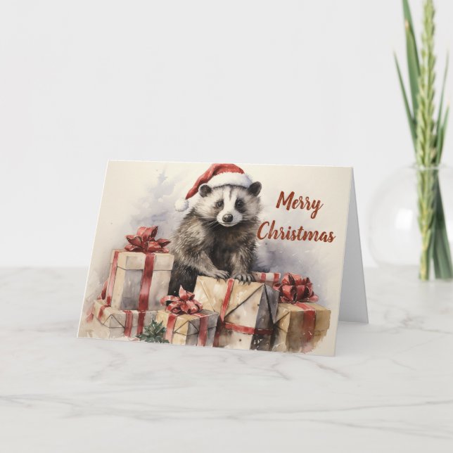 Viktigt kort för högtidlig jul (Framsida)