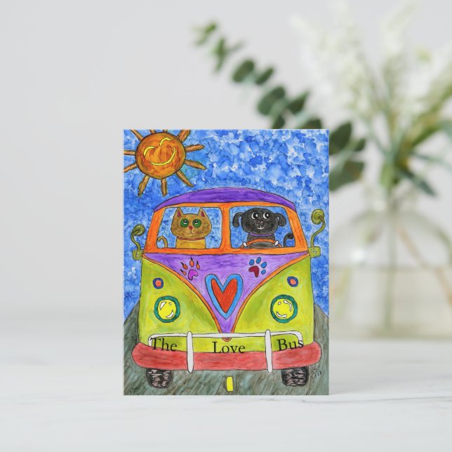 Viktigt kort för Hund och katt (Stående Fram)