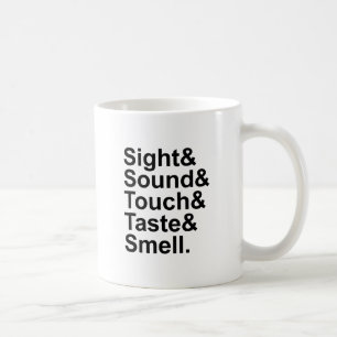 Viktigt Ljud-pekskärm Fem svep Kaffemugg