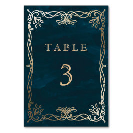 Viktigt medelhavsområde Bröllop Bordsnummer