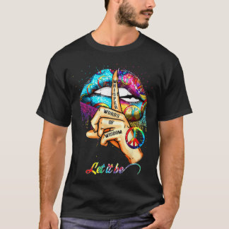 Viktigt ord låter fredssignalen bli t shirt