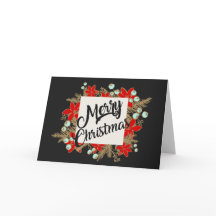 Viktigt Poinsettias God jul Utandning