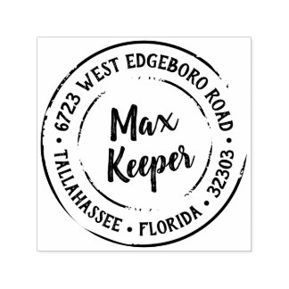 Viktigt returadressetikett Frimärke Självfärgande Stämpel