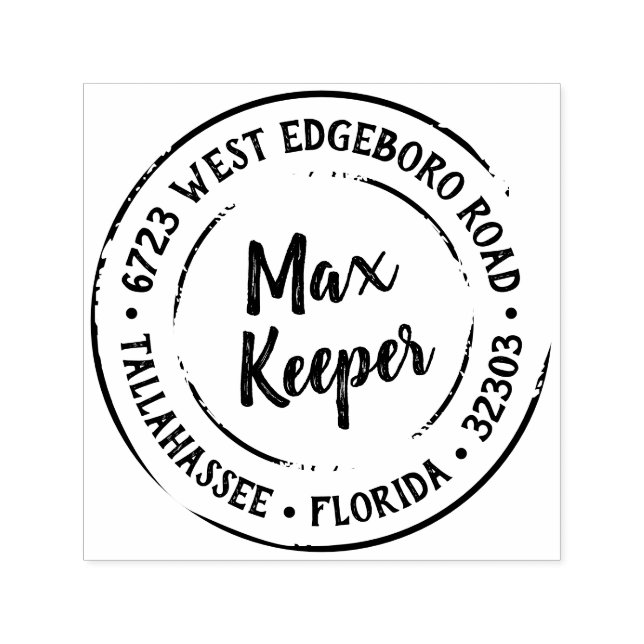 Viktigt returadressetikett Frimärke Självfärgande Stämpel (Design)