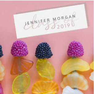 Viktigt skript för ro Guld   Namn-kort för Student Mini Visitkort