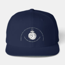 Viktigt tidscitat design mössa