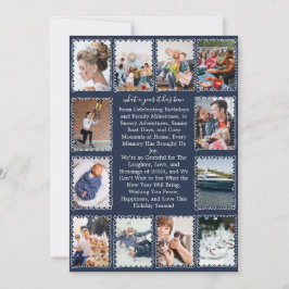 Viktigt, vilket år för fotopaket jul kort