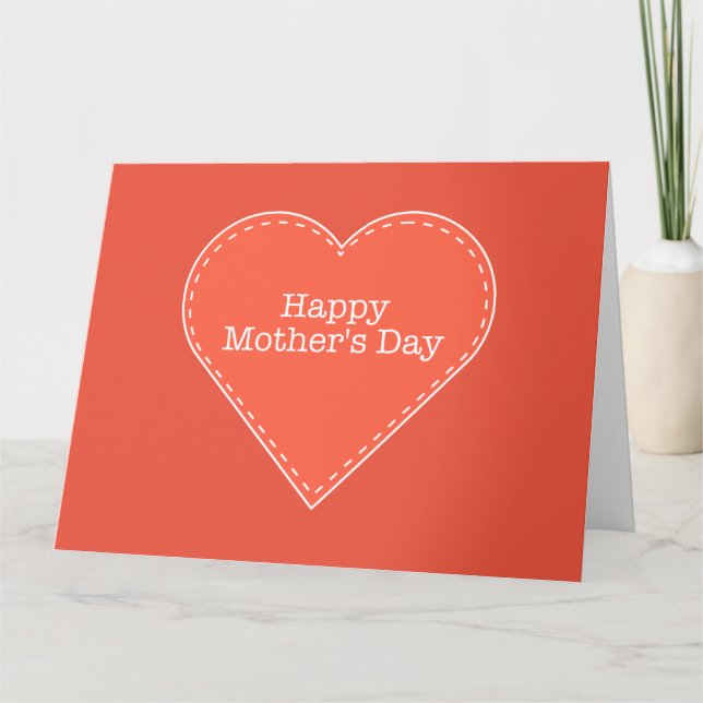 Viktigt visitkort för stora hälsningar i Orange ly Kort (Framsida)