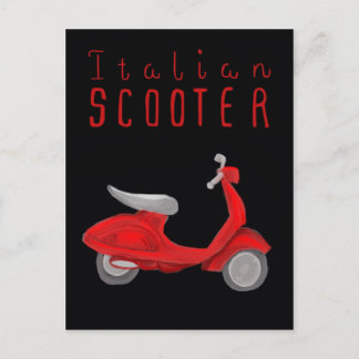 Viktigt vykort för Italien - italienska Scooter
