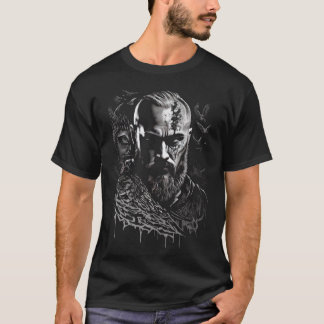 Viktings ragnar lothbrok för kvinnor i fläkt manar t shirt