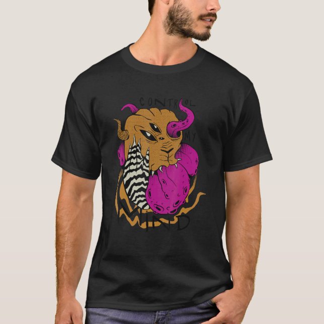 Viktkärnans estetiska kläder alt indie t shirt (Framsida)