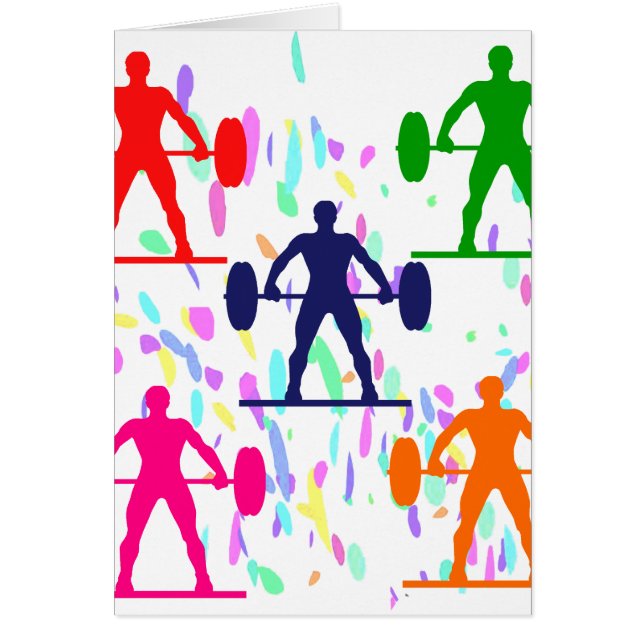 VIKTLIFTNING HÄLSNINGSKORT (Framsidan)