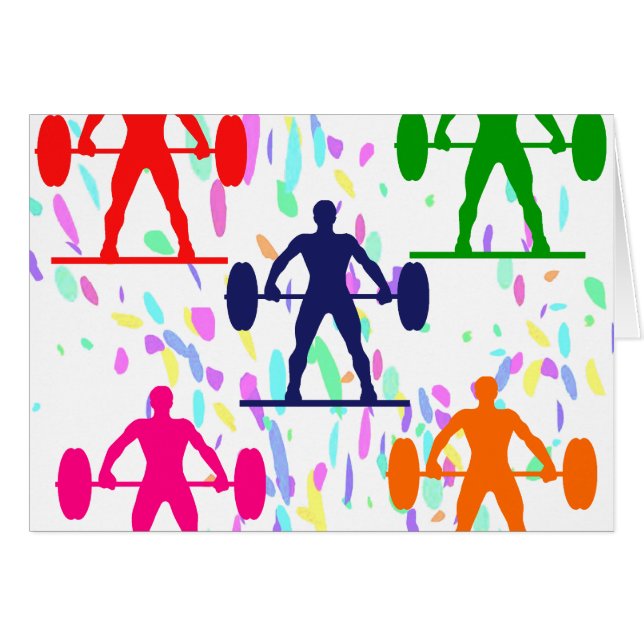 VIKTLIFTNING HÄLSNINGSKORT (Framsidan Horizontal)