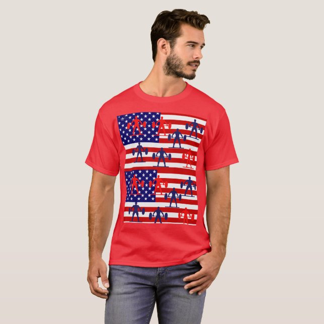 VIKTLIFTNING T SHIRT (Hel framsida)