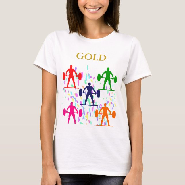 VIKTLIFTNING T SHIRT (Framsida)