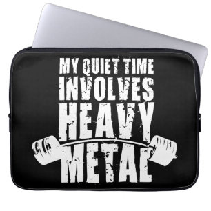 Viktlyftning Motivering - tungt Metall Laptop Fodral