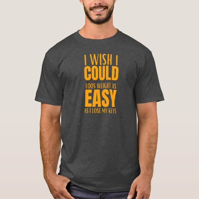 viktminskning t shirt (Framsida)