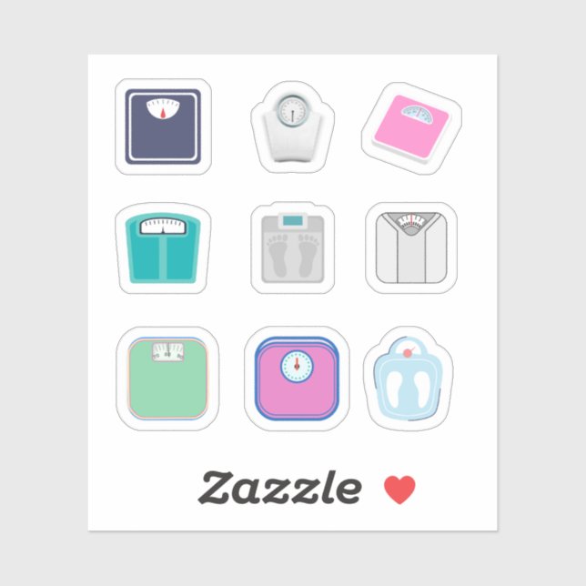 Viktning av  fästdon klistermärken (Ark)