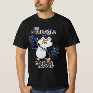 Viktning av penguinkodning t shirt