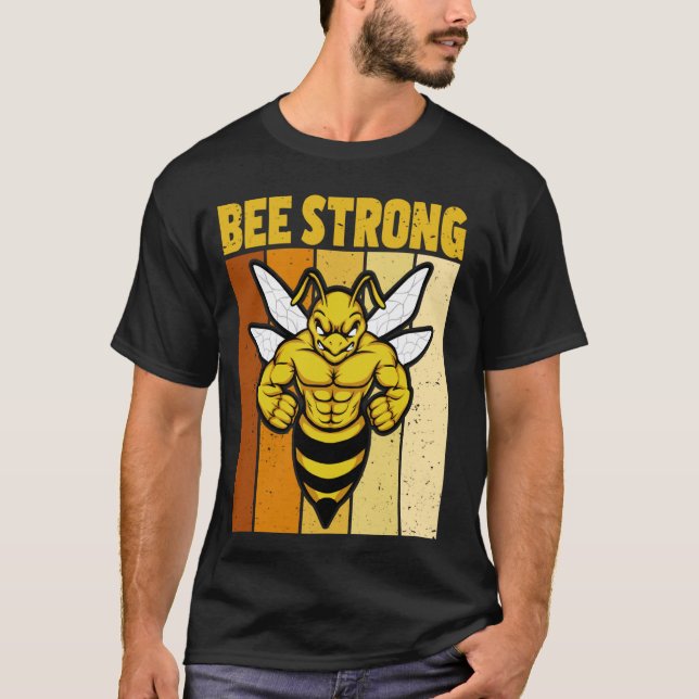 Viktning för beedybyggaren Bin imker T Shirt (Framsida)