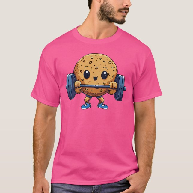 Viktning för Cookie-färgklocksfack T Shirt (Framsida)