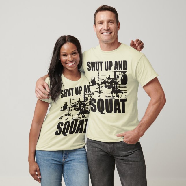 Viktning - Old school-kvadrat Tee Shirt (Unisex)