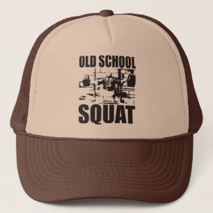 Viktning - Old school-kvadrat Truckerkeps