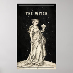 Viktning, Vintage Etching Poster
