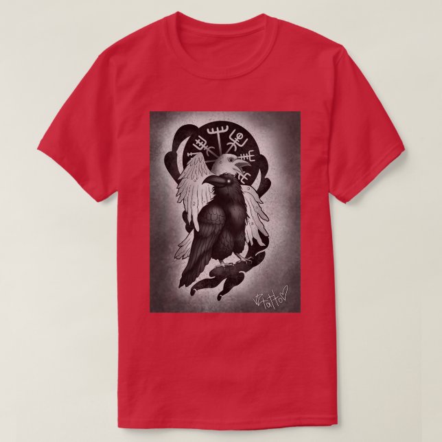 Viktningar kråka 3 t shirt (Design framsida)