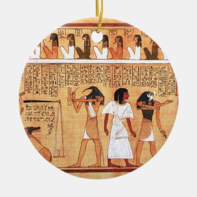 Viktningen av hjärtat mot havets ludd julgransprydnad keramik (Framsidan)