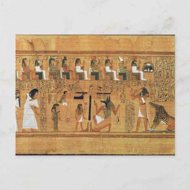 Viktningen av hjärtat mot lårbenet vykort (Framsida)